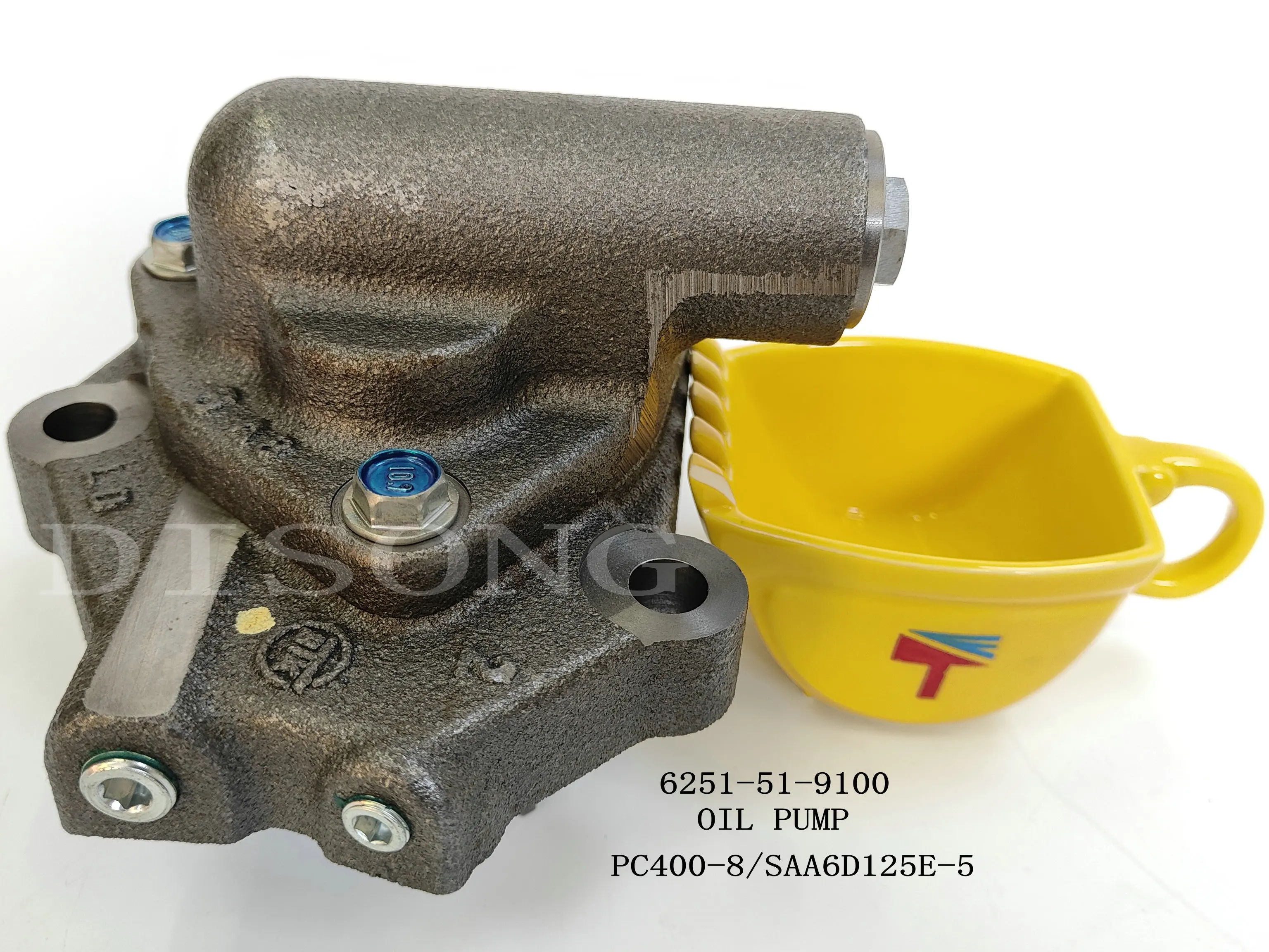 Machinery Engine Oil Pump 6251-51-9100 For Excavator Pc400-8