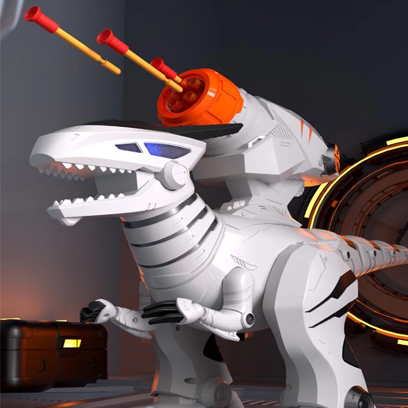 Creative Realistic Dinosaur Robot Toy 2024 Hot Selling Toy For Kids Led ...
