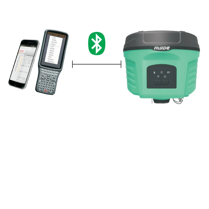 RUIDE GPS GNSS Receiver 1598 Channels RUIDE R6P GNSS Receiver Base and Rover Survey Equipment