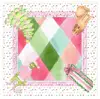 Green Christmas Mat