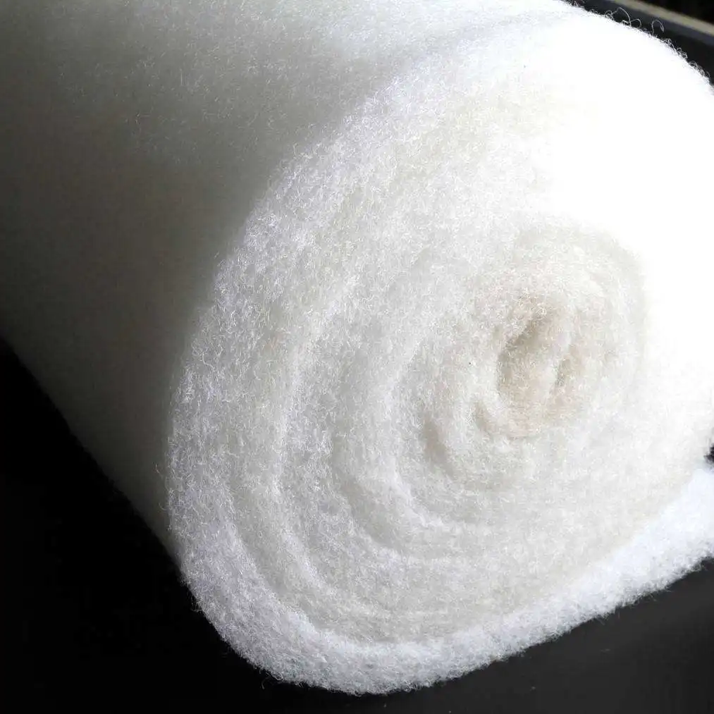 Wadding Dacron Polyester Nonwoven Wadding for Garment and Quilts Waddings Comfortable
