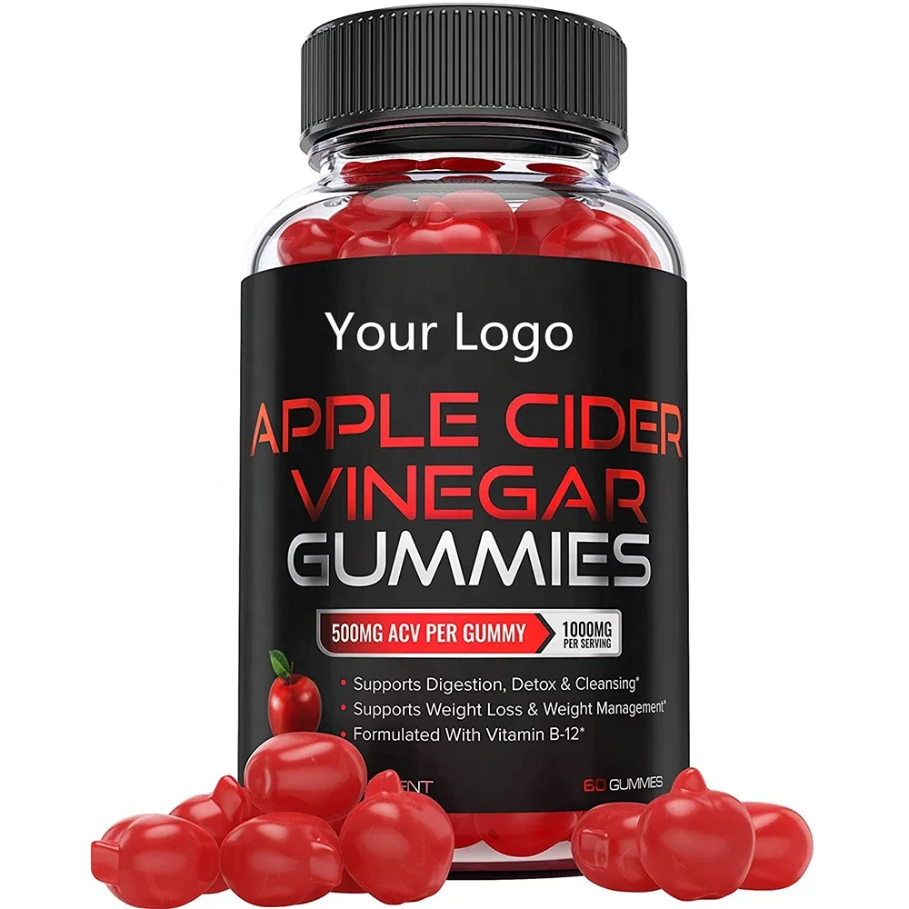 Витамины, жевательные резинки для органического яблочного сидра, уксуса, жевательные резинки для контроля веса