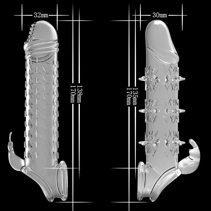 Housse de pénis Dragon manches de pénis pour hommes sangle creuse sur gode manches en cristal pour hommes extension de préservatif