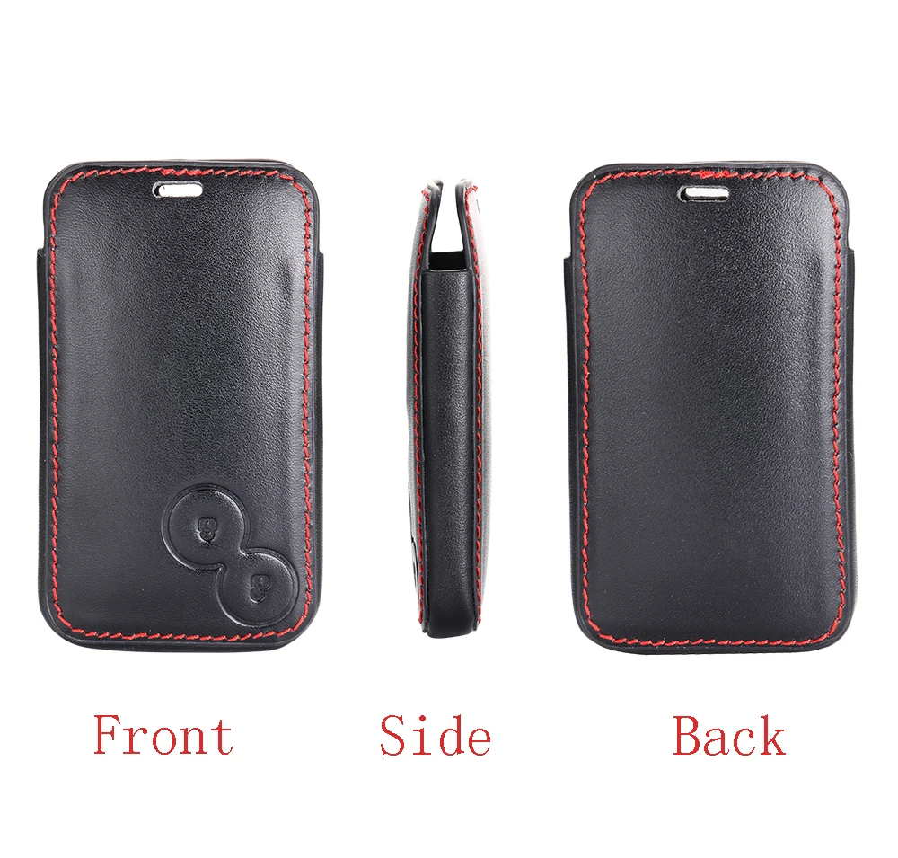 Leather Car Key FOB Case Cover Wallet Set for Renault Laguna 2 Buttons Remote Protector