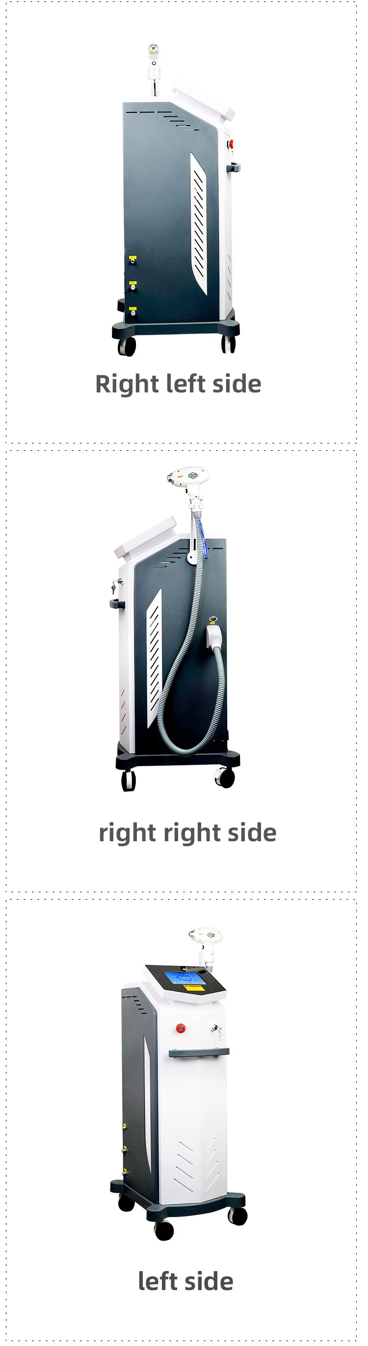 2023新款专业美容院808nm无痛脱毛机