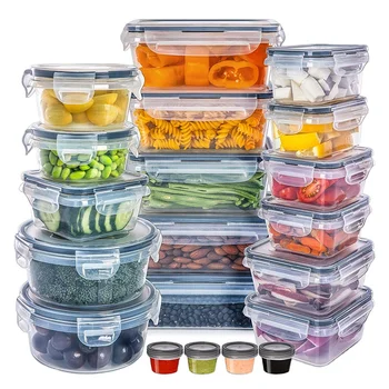 Wholesale Custom Prep Meal Container Hot Sales Food Storage Glass Meal Containers
