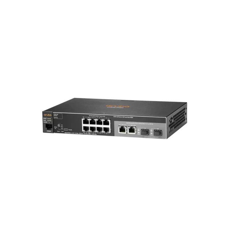 Aruba 2530-8G Switch - 8 Port Managed Switch for Enterprises