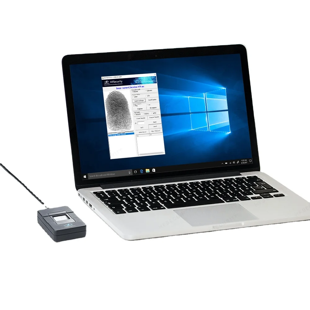HFSecurity OS1000 FAP20 FBI Complete Fingerprint Image Collect ISO ANSI Fingerprint Reader with Ready Demo Free SDK