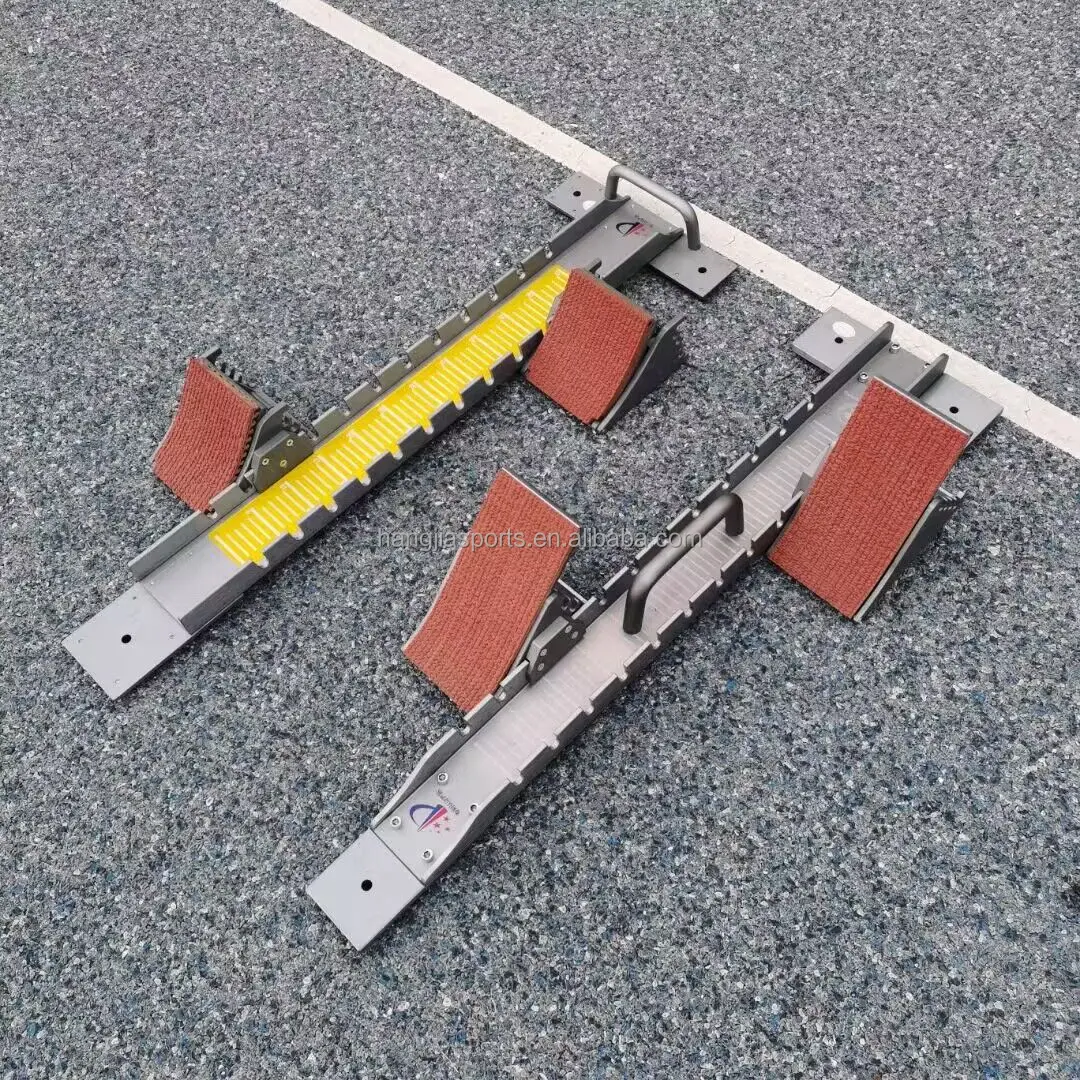 Factory Supply Hottest Track And Field Antiskid Starting Blocks Training Starting Block For