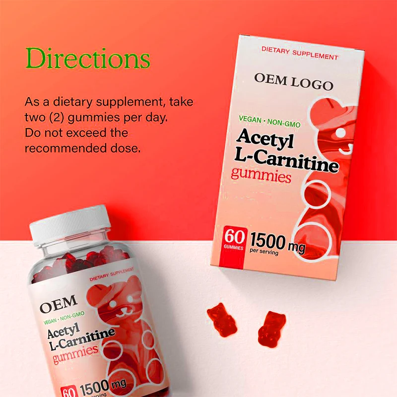 Gomitas de Acetil L-Carnitina para Nutrición Deportiva, Aumentan el Metabolismo, Favorecen la Quema de Grasa, Gomitas Energéticas con L- Carnitina| Alibaba.com