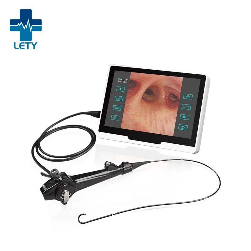 Flexible Video bronchoscope with HD endoscope camera Bronchial endoscope portable electronic endoscope,