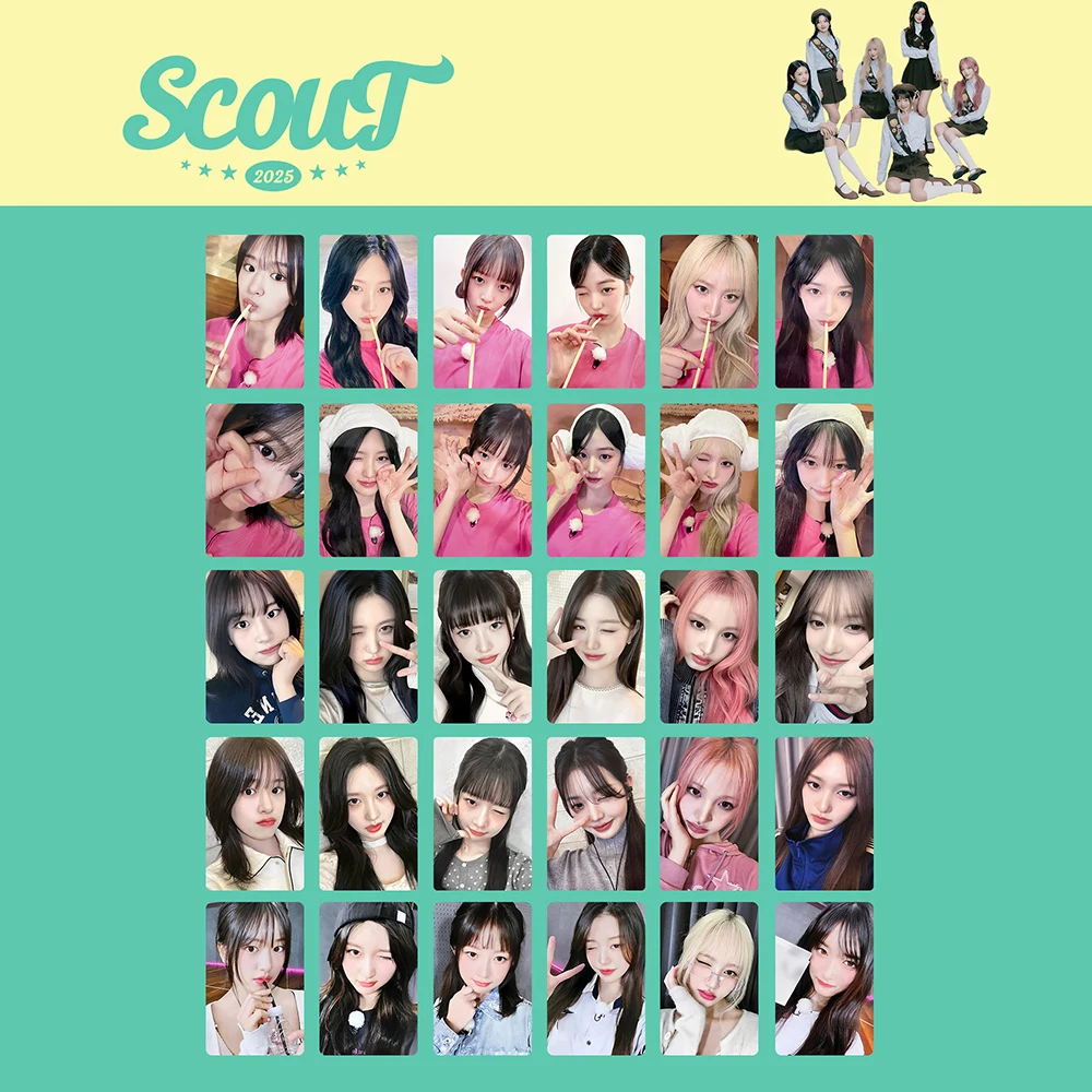 KPOP IVE SCOUT JP FANSIGN Selfie Lomo Cards - Cute Collectibles