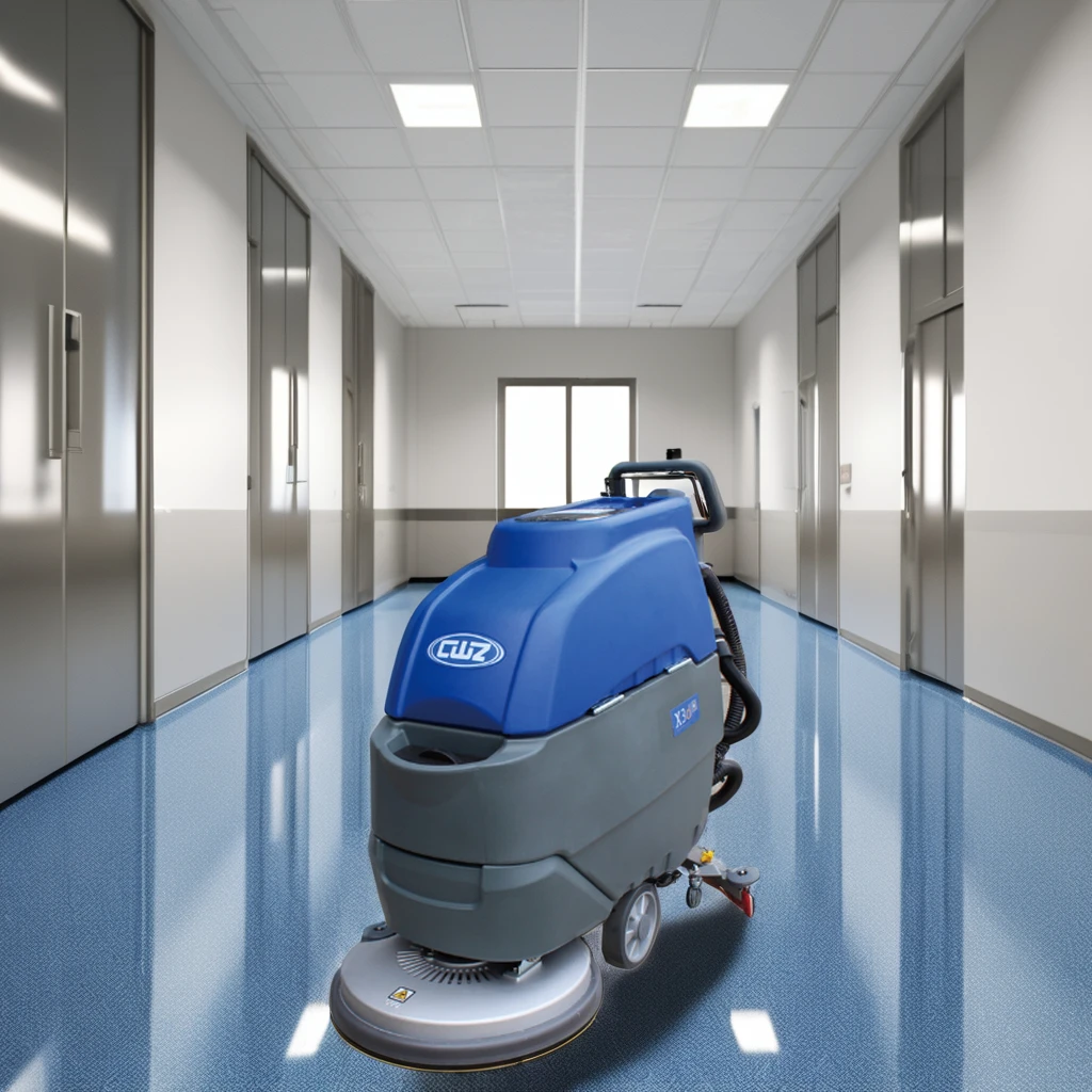 CWZ China Factory X3 Electric Manual Pedestrian Automatic Cleaning Machine New Product Plastic Road Sweeper