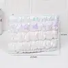 White hexagonal bag