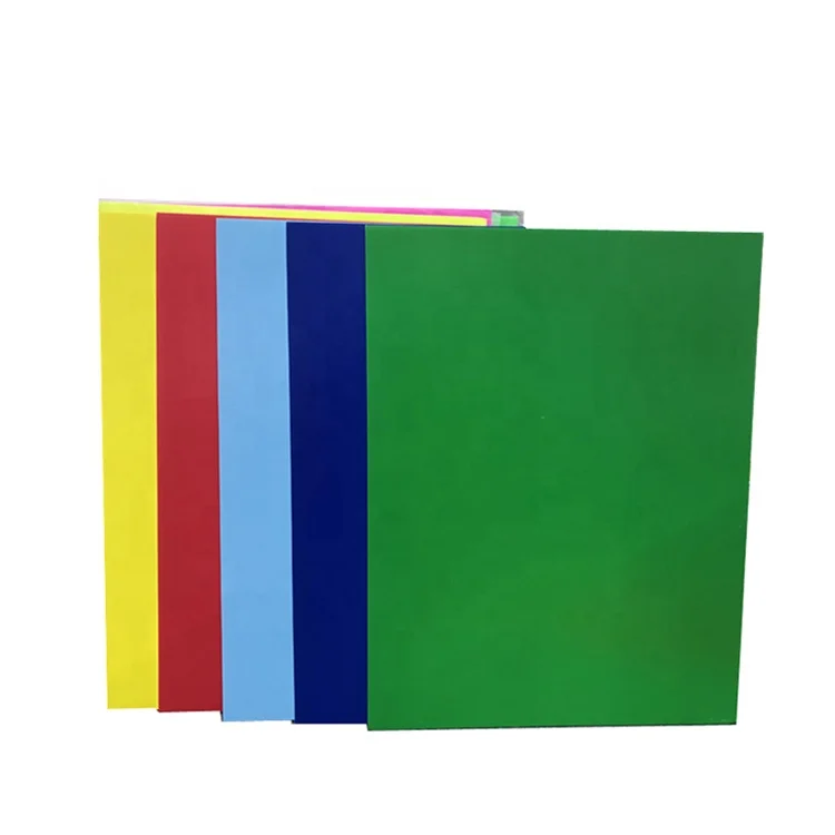 50*70 см цветная бумага пенополистирольная доска плита КТ дисплей для