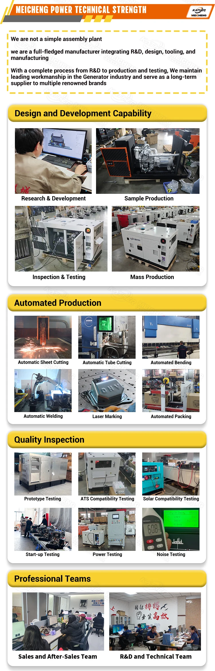 Competitive advantages