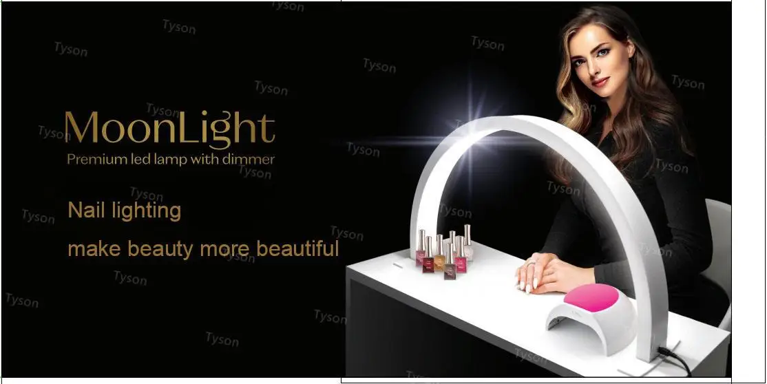 Use Nail Manicure Light Slimline Led Table Lamp For Salon Table Magnifier Desk Lamp Led Buy