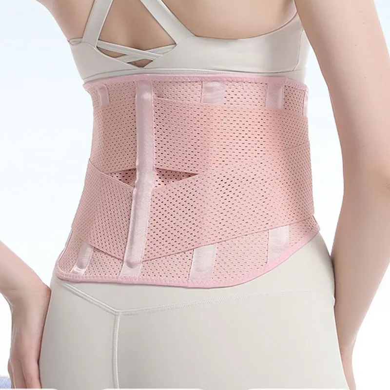 Breathable Waist Lumbar Lower Back Support Belt for Men Women Adult Back Brace