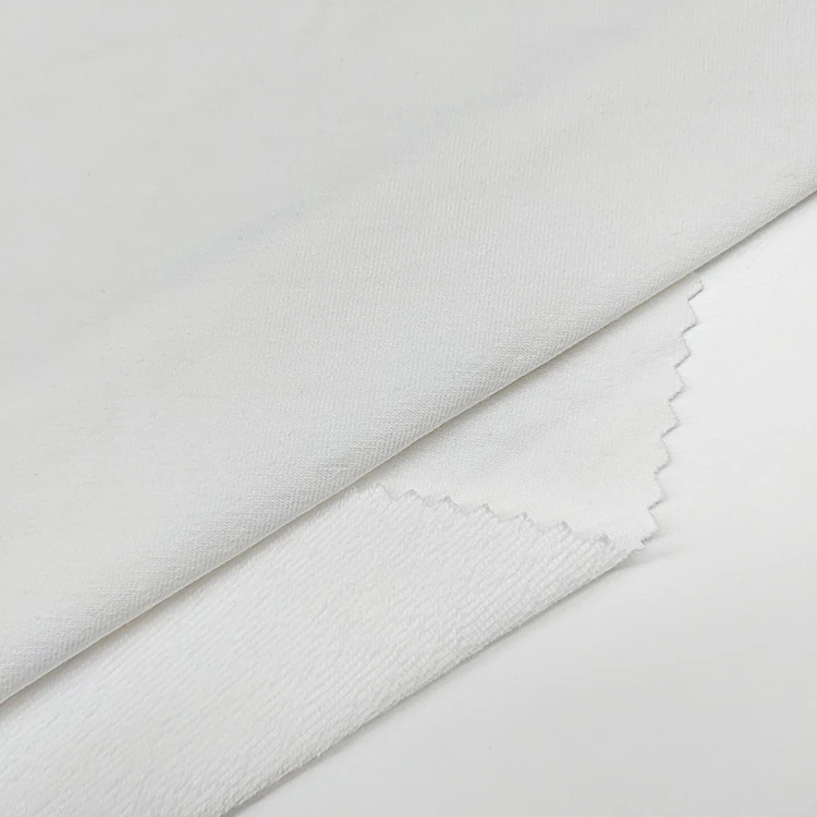 Soft Hand Feel Knitted Stretch Cotton Fabric , Solid Modal Spandex Jersey Fabric for Underwear/ supplier