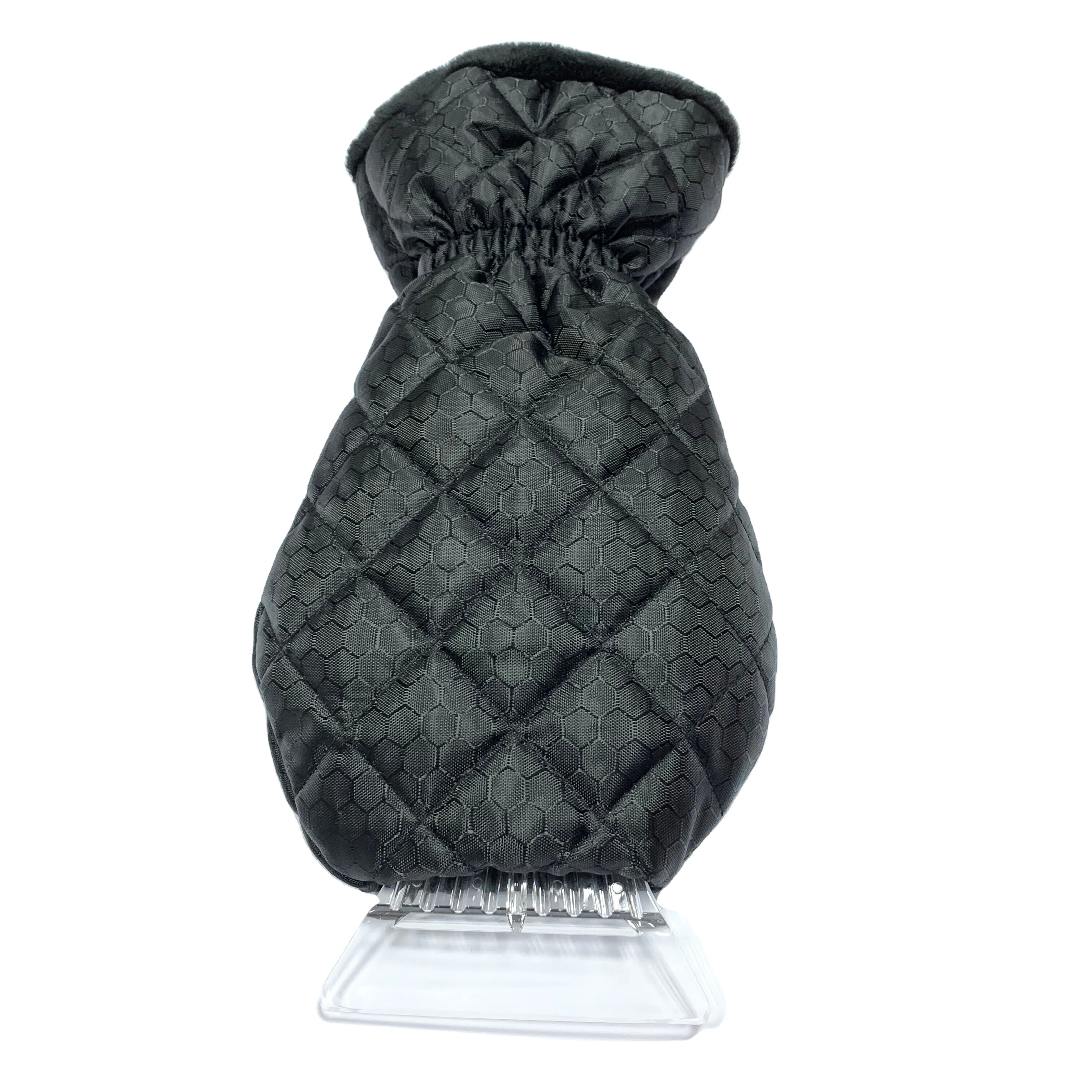 Флисовые лопаты зимняя ледяная пила водостойкие для удаления снега вышитые пластиковые зимние гаджеты новинка скребок льда с перчаткой