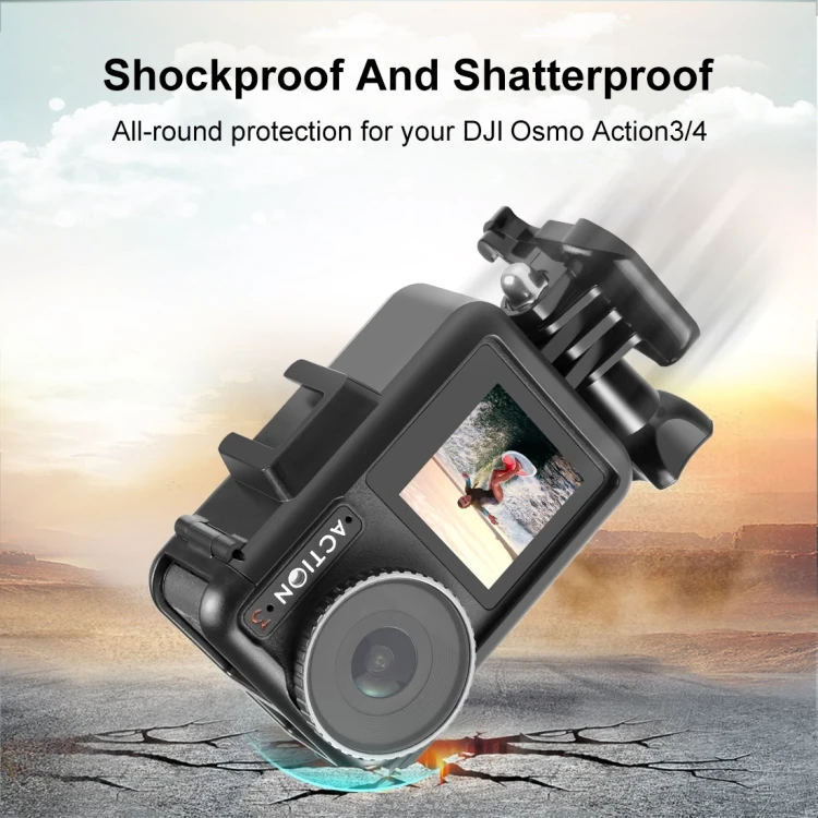 Housse Coupe-Vent En Mousse Pour DJI Osmo Action 3 – Réduction Bruit Du Vent – Noir - 8