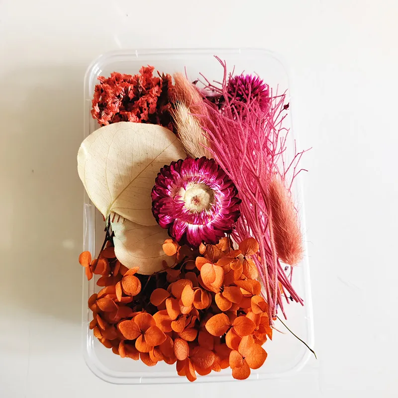 Factory Supply Dry Flowers Aromatherapy Candle Diy Materials Real