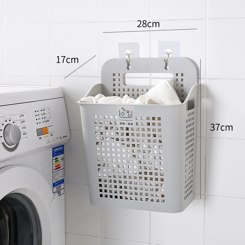 wholesale slim bathroom clothes laundry basket