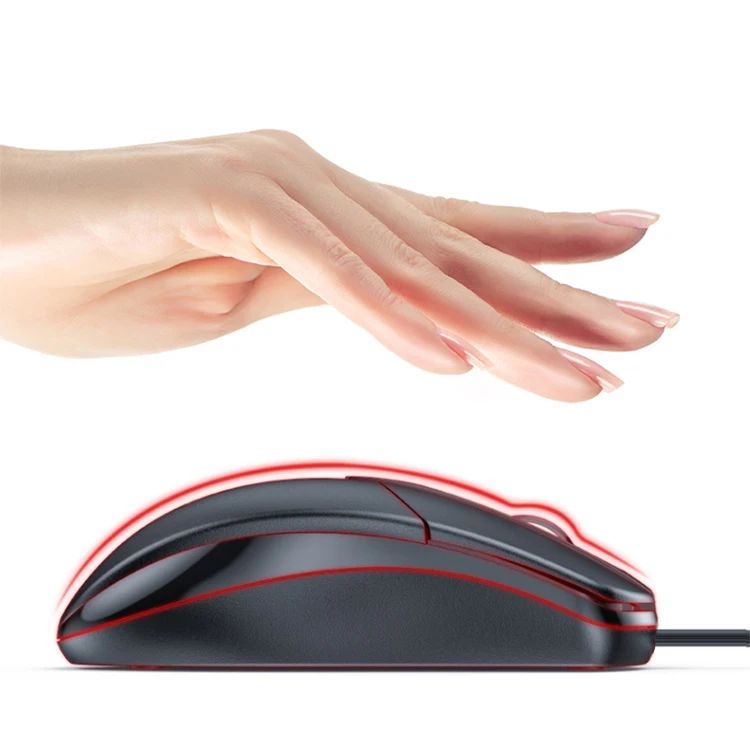KAKUSIGA Low Price Computer PC Wired USB Official Gaming Mouse