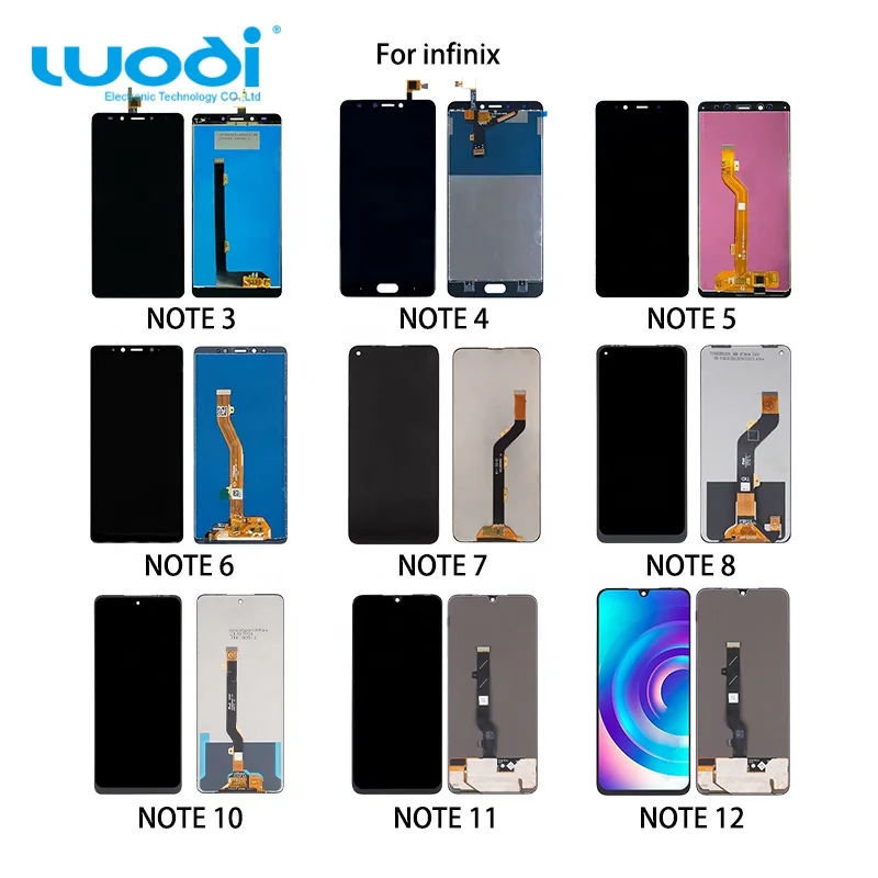 Factory Phone Lcd Screen for Infinix X6716b X6516 X6518 X6833 X570 X559 with Frame Oled Incell Tft Tela Digitizer Assembly Panel