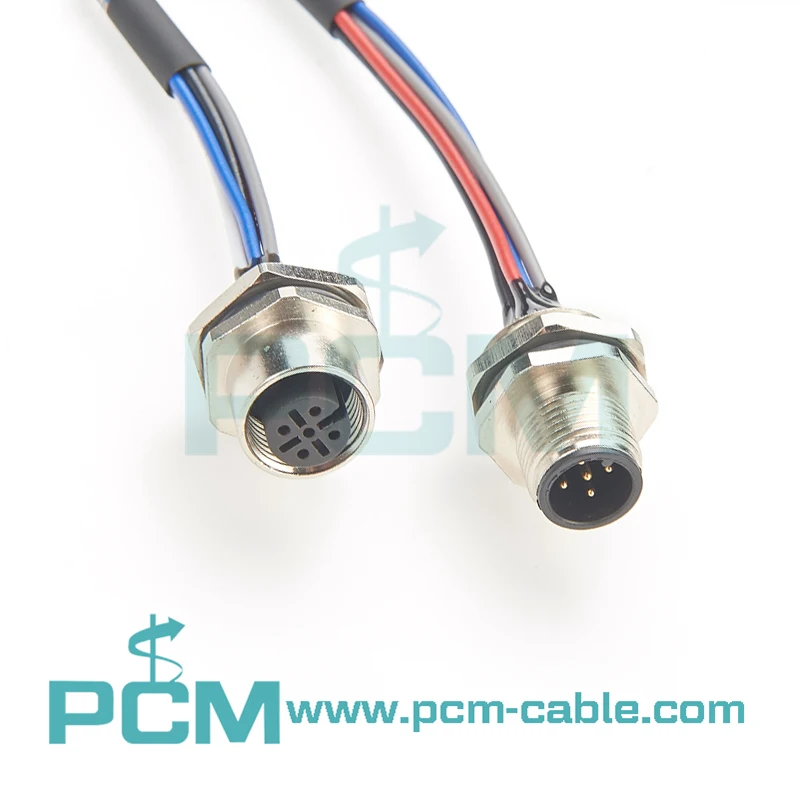 NMEA 2000 M12 5-pin A-code Panel Mount Connector factory