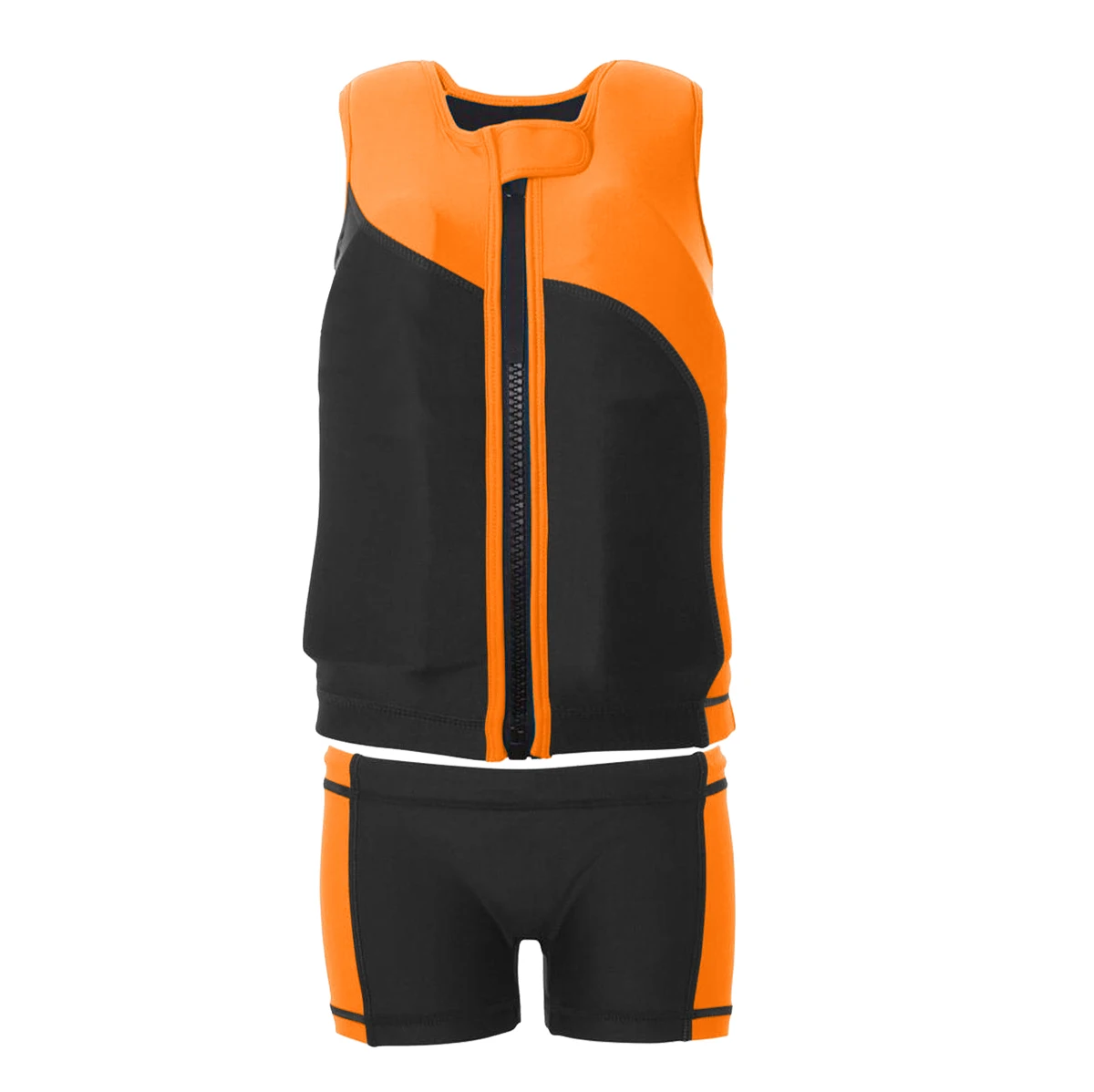 product new design upf50 neoprene kids floating swim suit uv protection swim vest jacket for boys and girls toddler life jacket-12