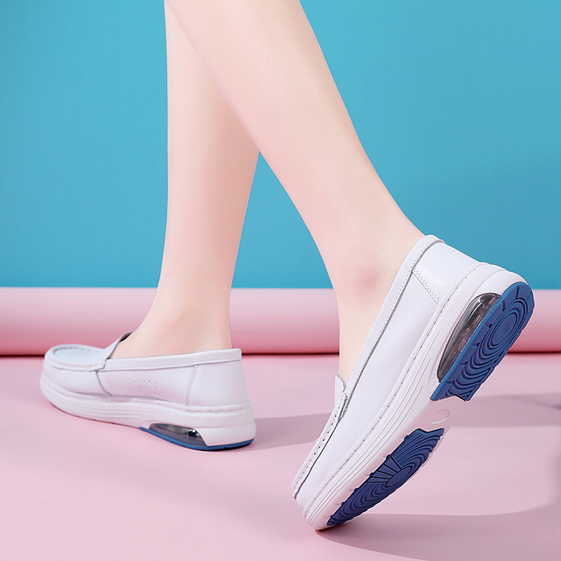 Women's Nursing Shoes for Hospital Comfortable Anti-slip Ventilate Lightweight Waterproof Work Nurse Shoe Healthcare Footwear