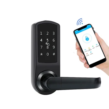 Intelligent Product TUYA APP Anti-peep Passcode Smart Door Lock