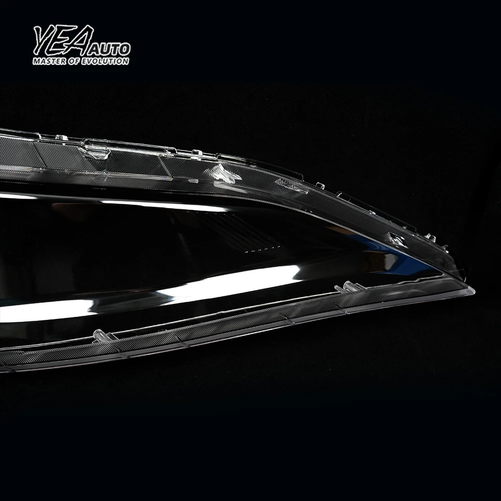 product yea car headlight glass pc lampshade cover lens for chrysler 200c headlamp glass shade lens cover 2014 2016-6