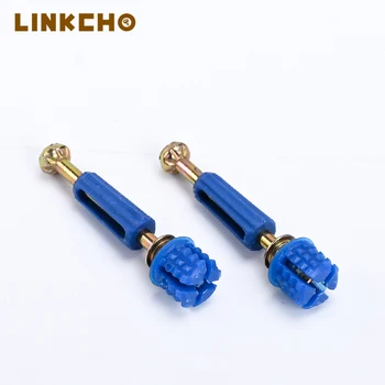 Kitchen Furniture Hardware Joint Cam Dowel Lock Nuts and Bolts Connectors Small Screws for Cabinet Corner Fastener With Steel