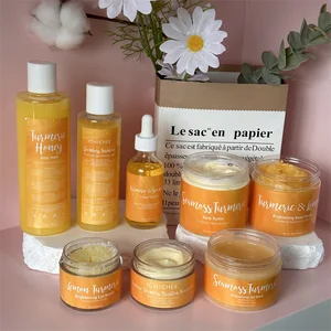 Hot Selling Cream Glow Skin Face Wash Man Vitamin c and Turmeric Serum for Wholesales