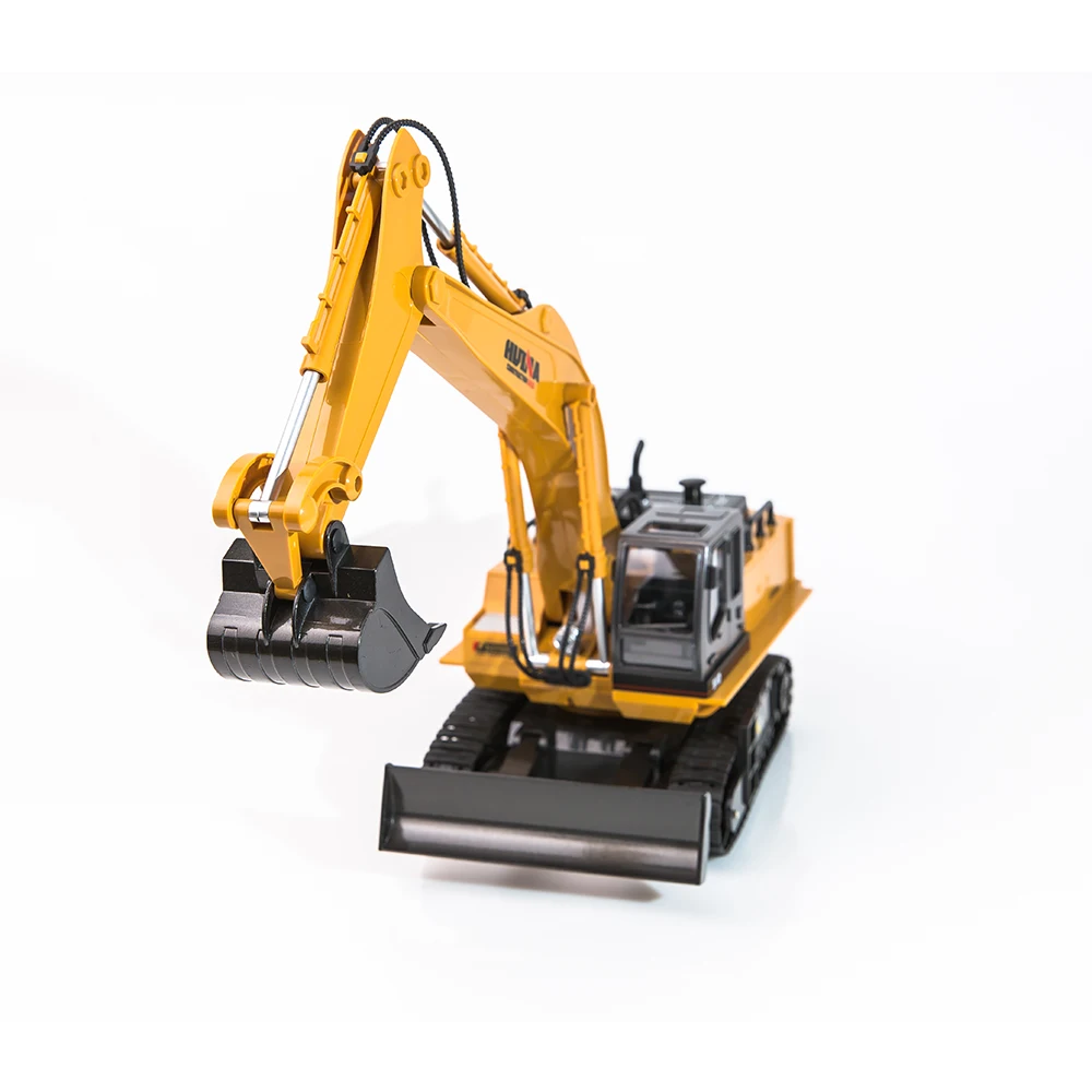 HUINA 1510 RCショベルカー2.4G11CHメタルリモートコントロール