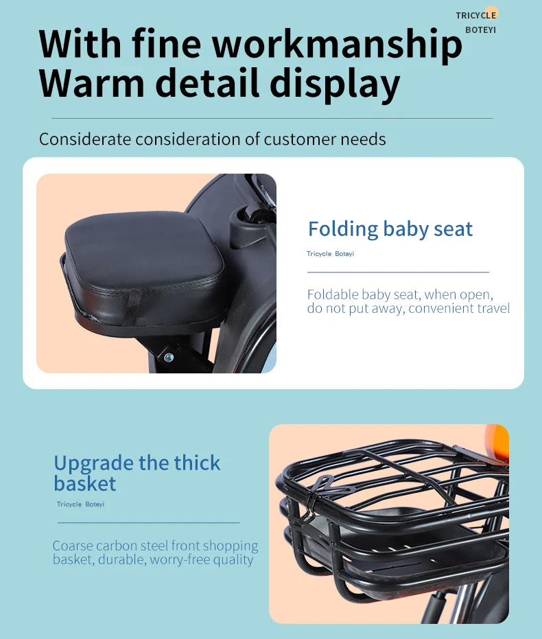 Paige Handicap Electric Tricycle Moto Liegerad Water Etrikes Electric