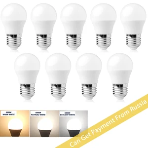 Vertak 3000K 4000K 6500K Lamp Light Bulb 3W 5W 7W 10W Office AC Night Led Bulbs Bombillo Light for G45 E27 Base