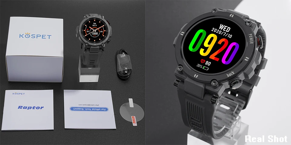 kospet raptor smartwatch