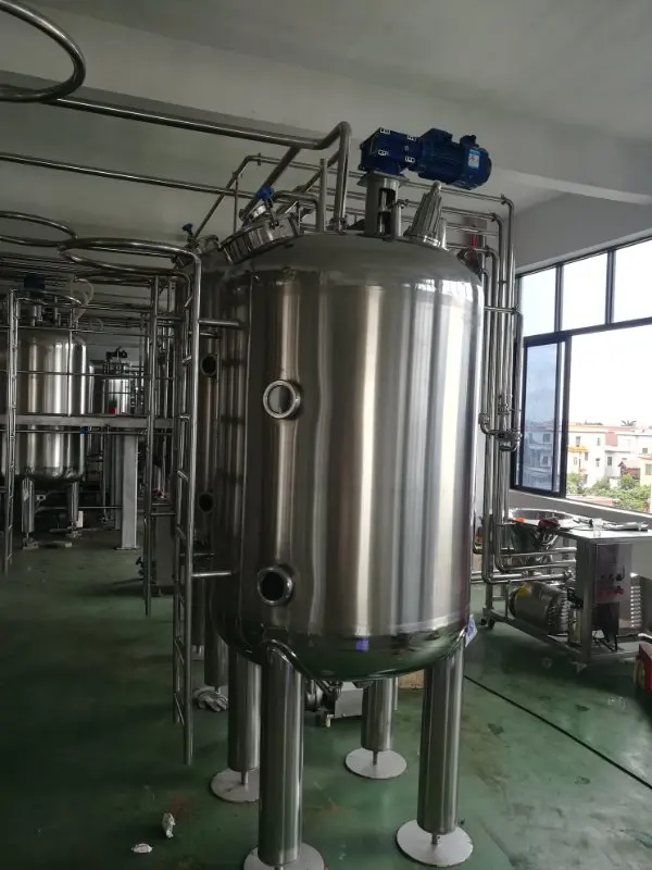 Горячая Распродажа 1000L фабричная поставка Многофункциональность 3 слоя куртка смесительный бак для напитков/сока/экстракт жидкий смешивая завод