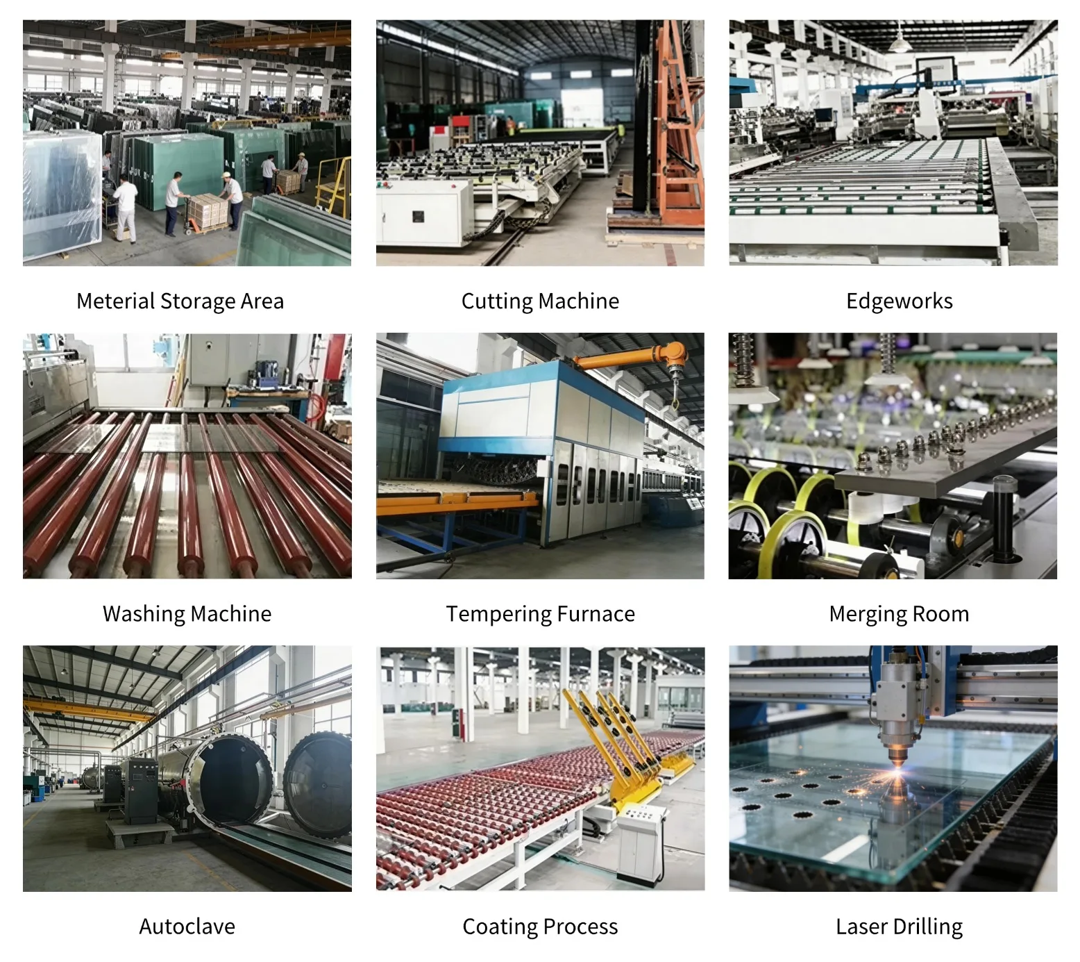 Advanced glass processing equipment