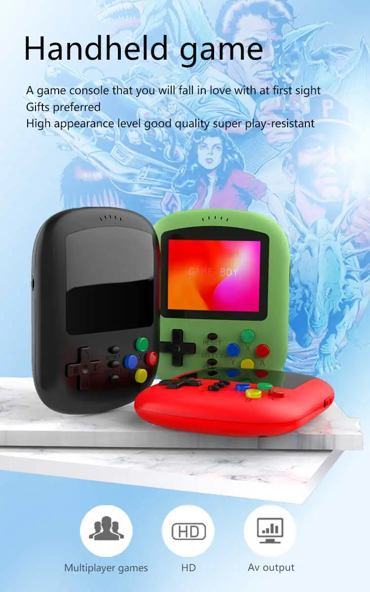 Super Box Game Connect To Tv Young People Prefer Colorful Tv Box Game