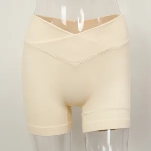 New GGFRIDAY Underpants High Waist Seamless Fitness Yoga Wear Shorts