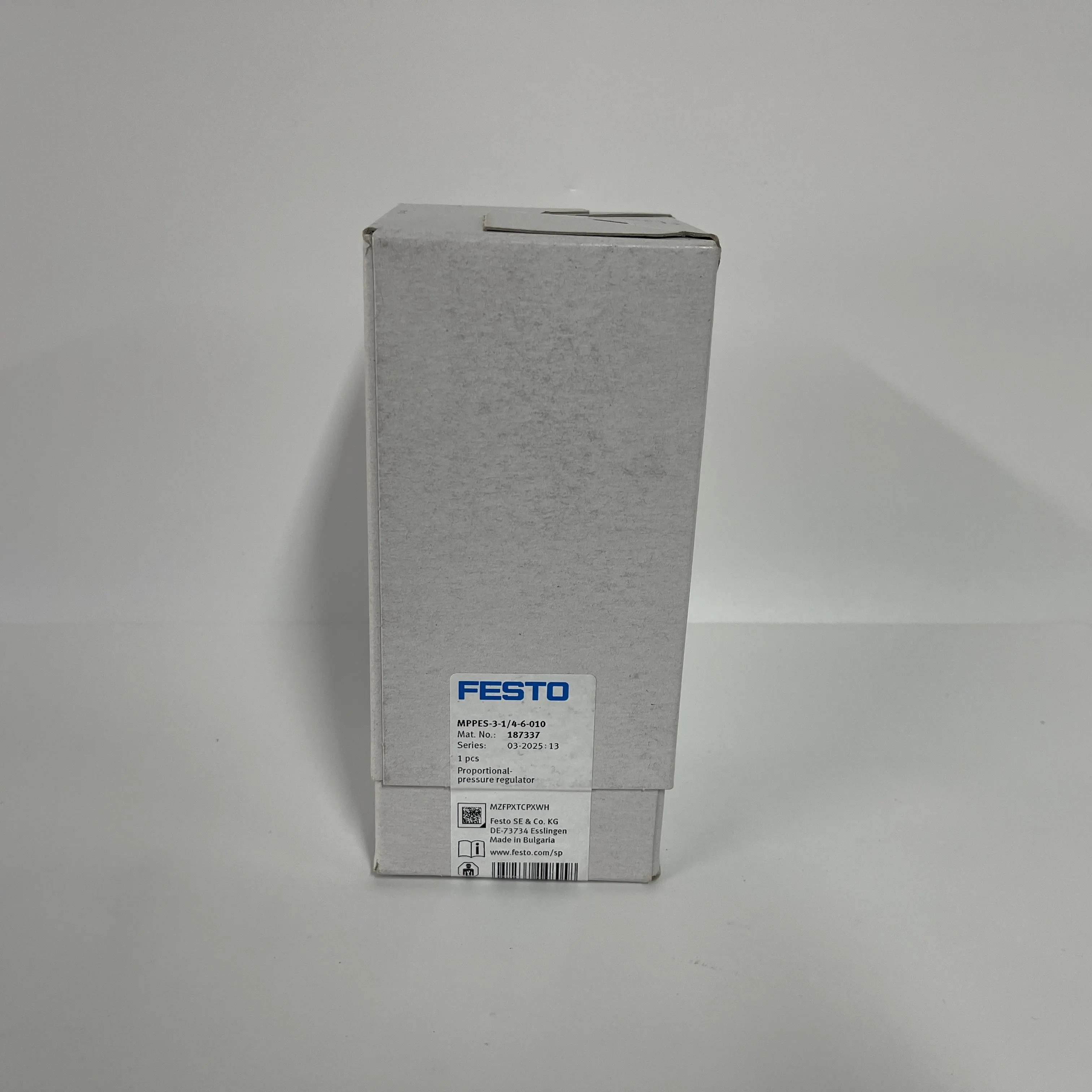 FESTO Proportional Pressure Regulator MPPES-3-1/4-6-010