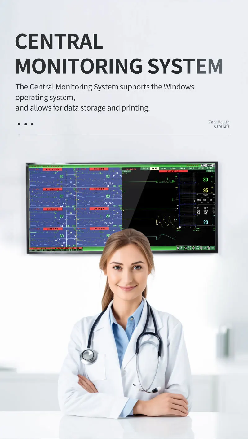 CONTEC CMS7000 Patient Monitor - Reliable Emergency Equipment