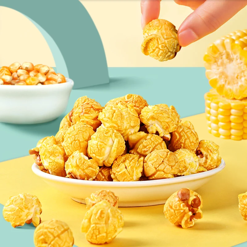 Cinema The Same Popcorn Cream Caramel Flavor Popcorn Own Brand