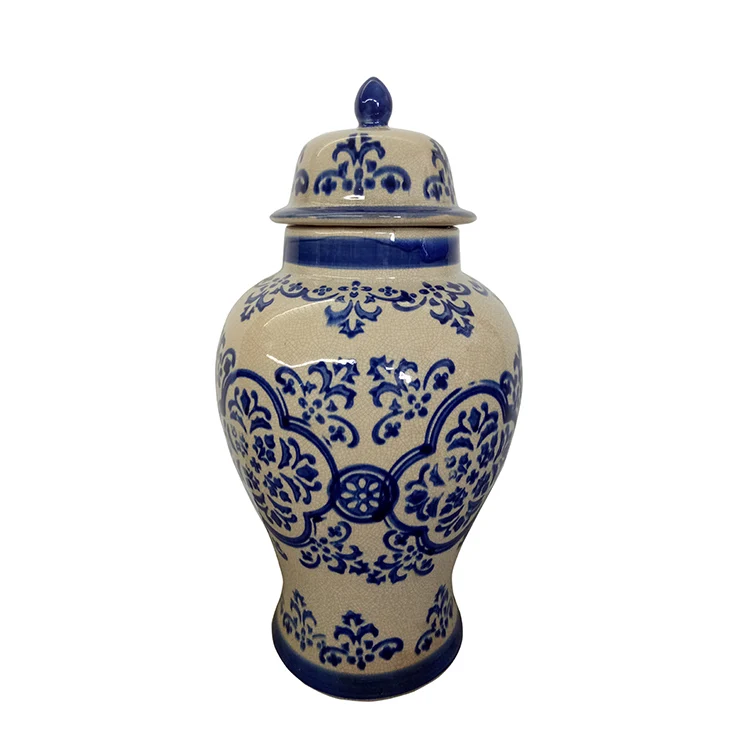 Ceramic ginger jar decoration ceramic vse