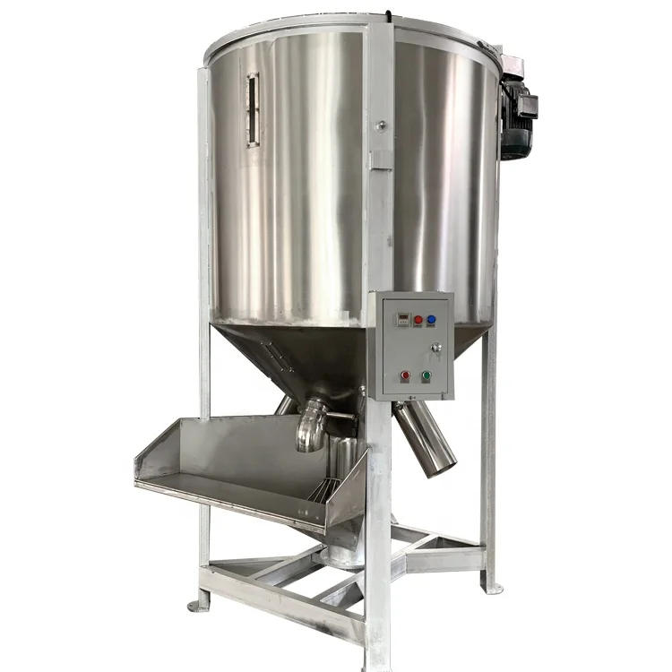 Электрический нагревательный смеситель для сушки гранул вертикальный Пластиковый