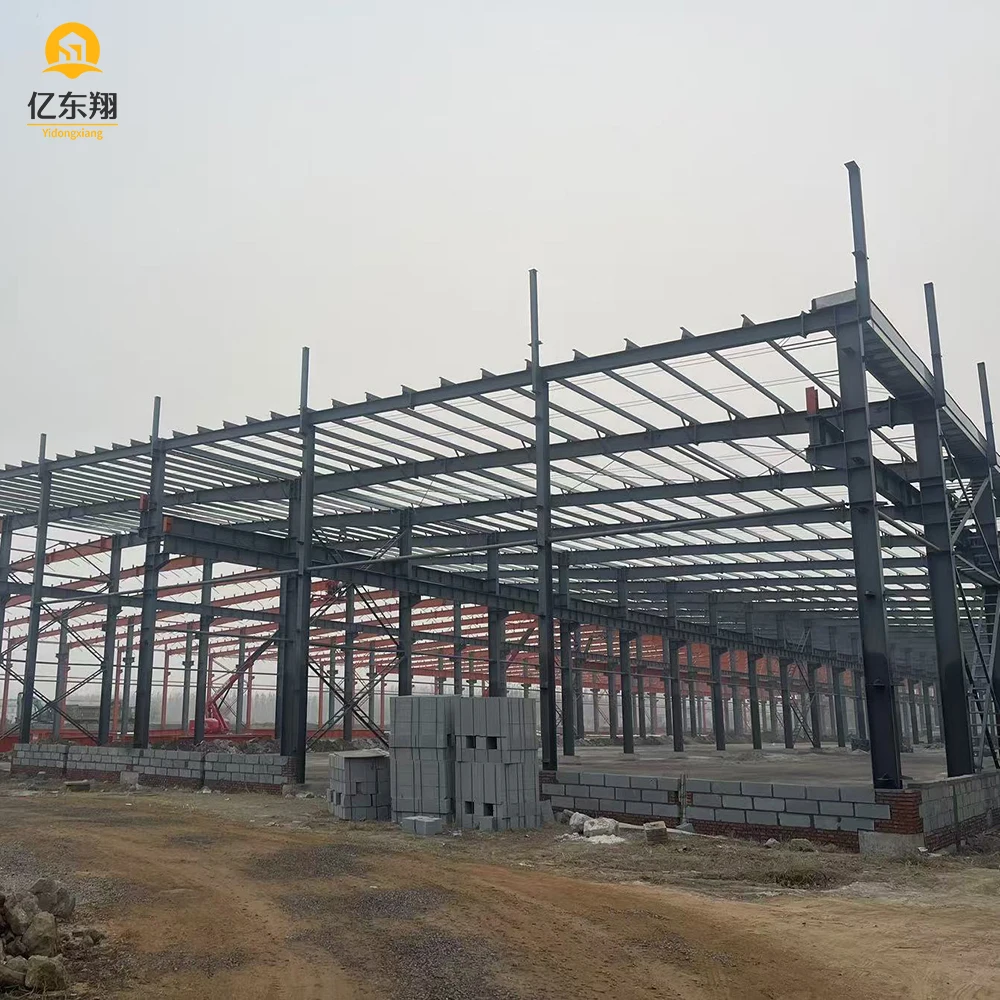Large Steel Structure Processing Plant/steel Structure Long Span Corridor Design/Large Connected Workshop Design